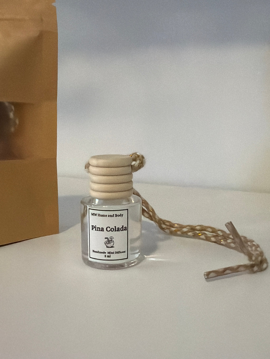 Piña Colada Car Mini Diffuser – 8ml