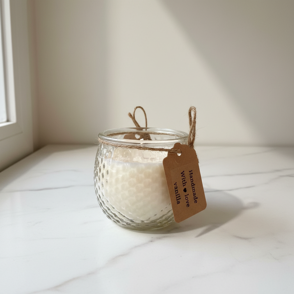 4oz candle bowl hero shot on marble