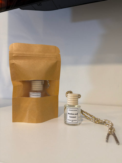 Bamboo & Coconut Car Mini Diffuser – 8ml