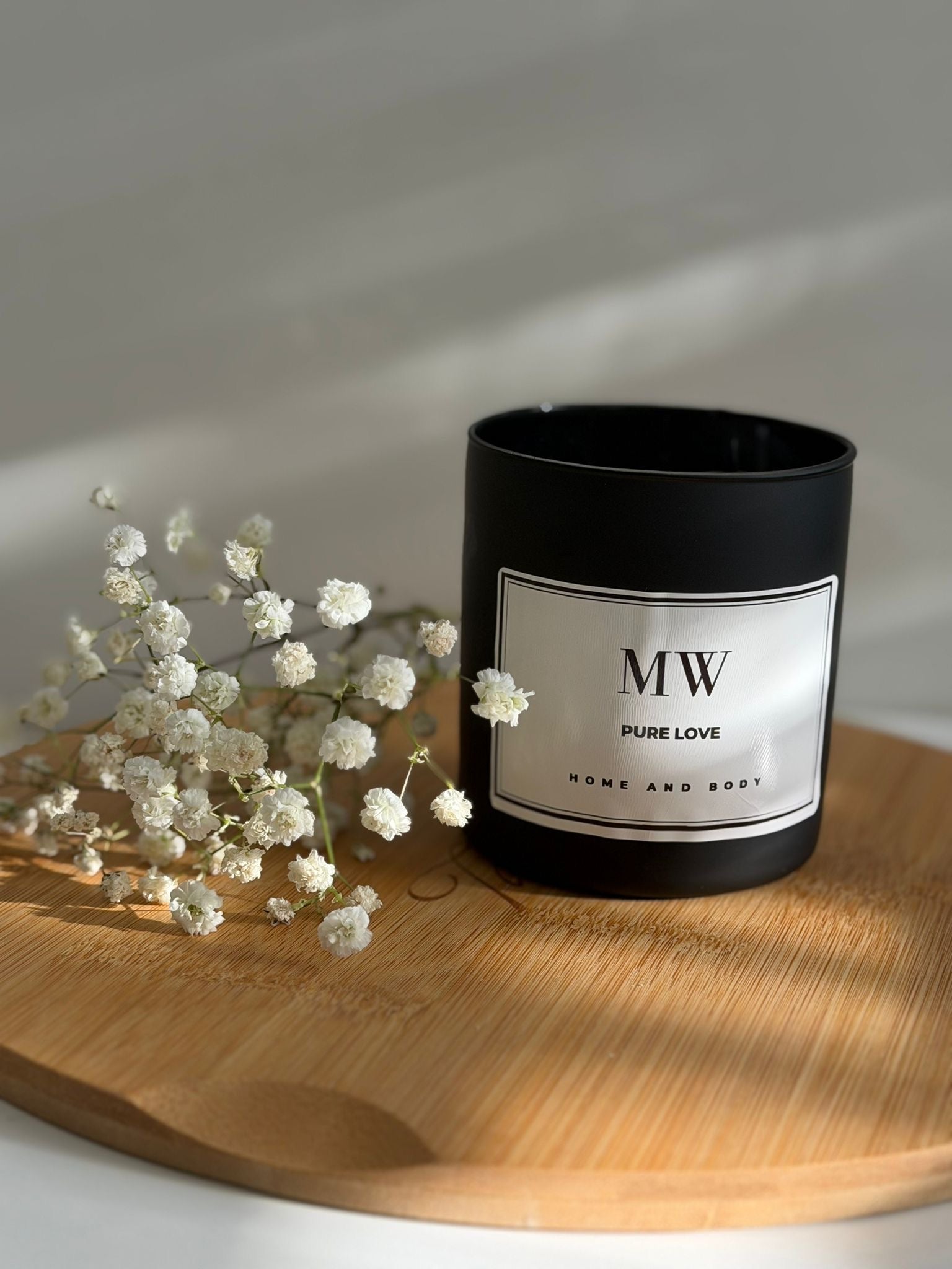 Pure Love Organic Soy Candle – 8oz