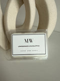 Lemongrass Eucalyptus Organic Soy Wax Melt