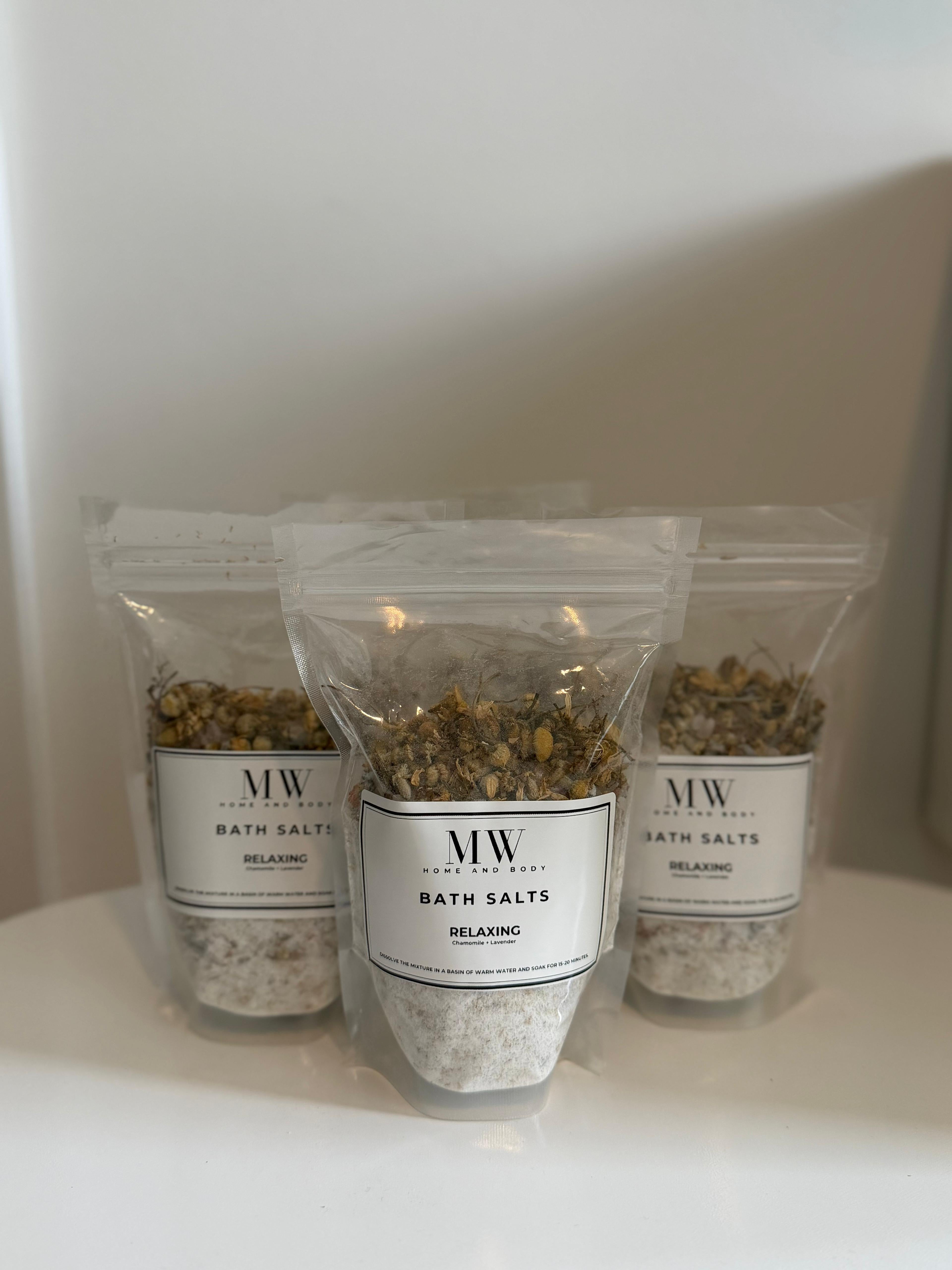 Relaxing Bath Salts – 8oz
