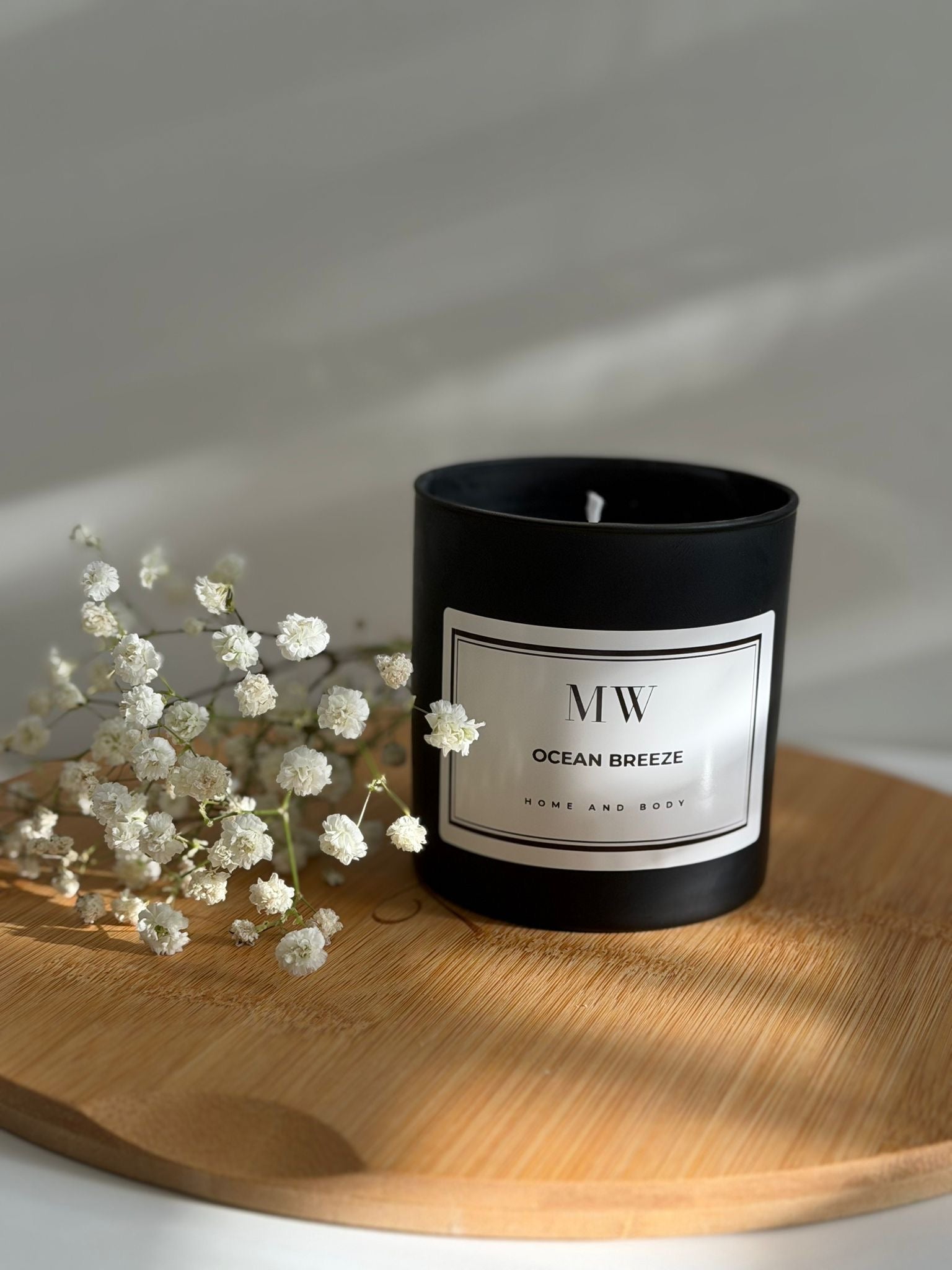 Ocean Breeze Organic Soy Candle – 8oz