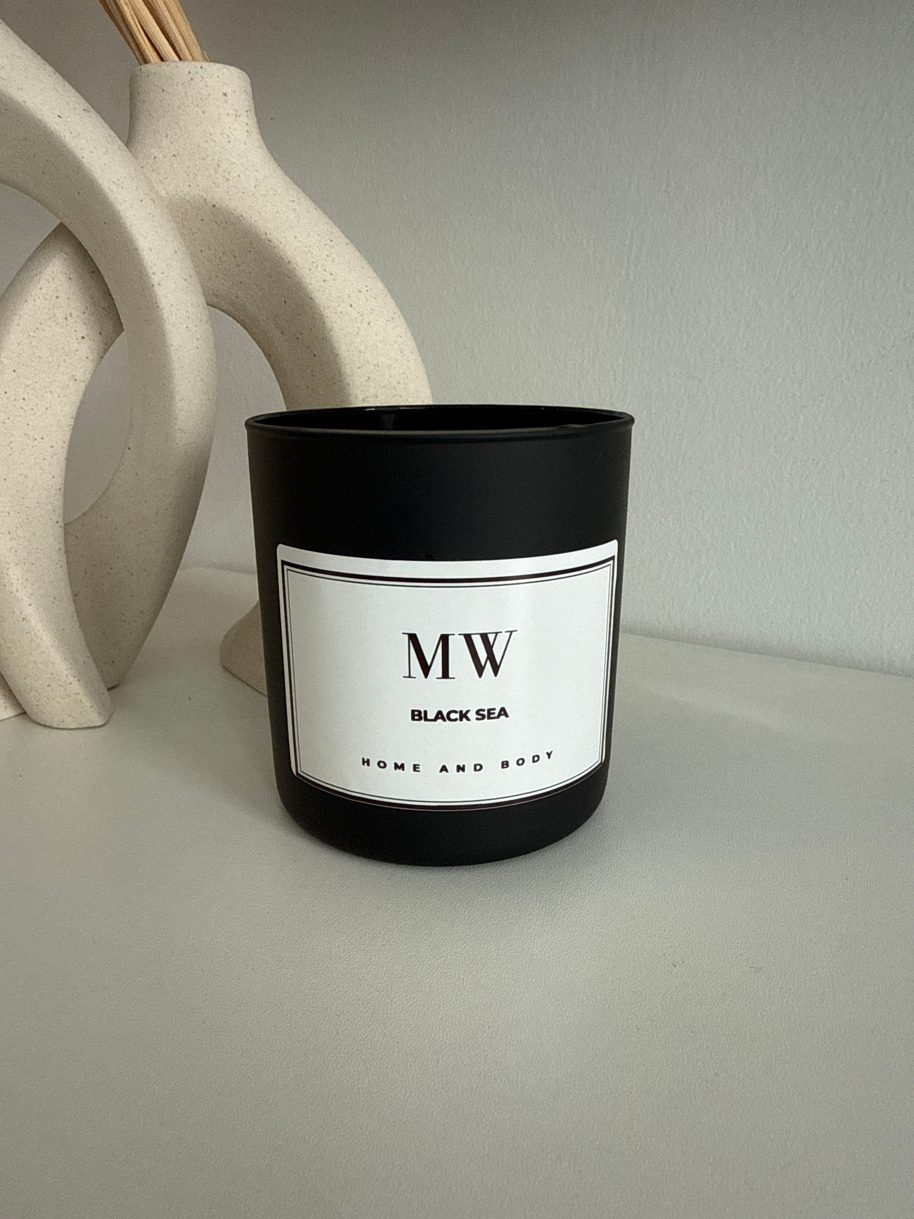 Black Sea Organic Soy Candle – 8oz