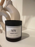 Ambered Vanilla Organic Soy Candle – 8oz