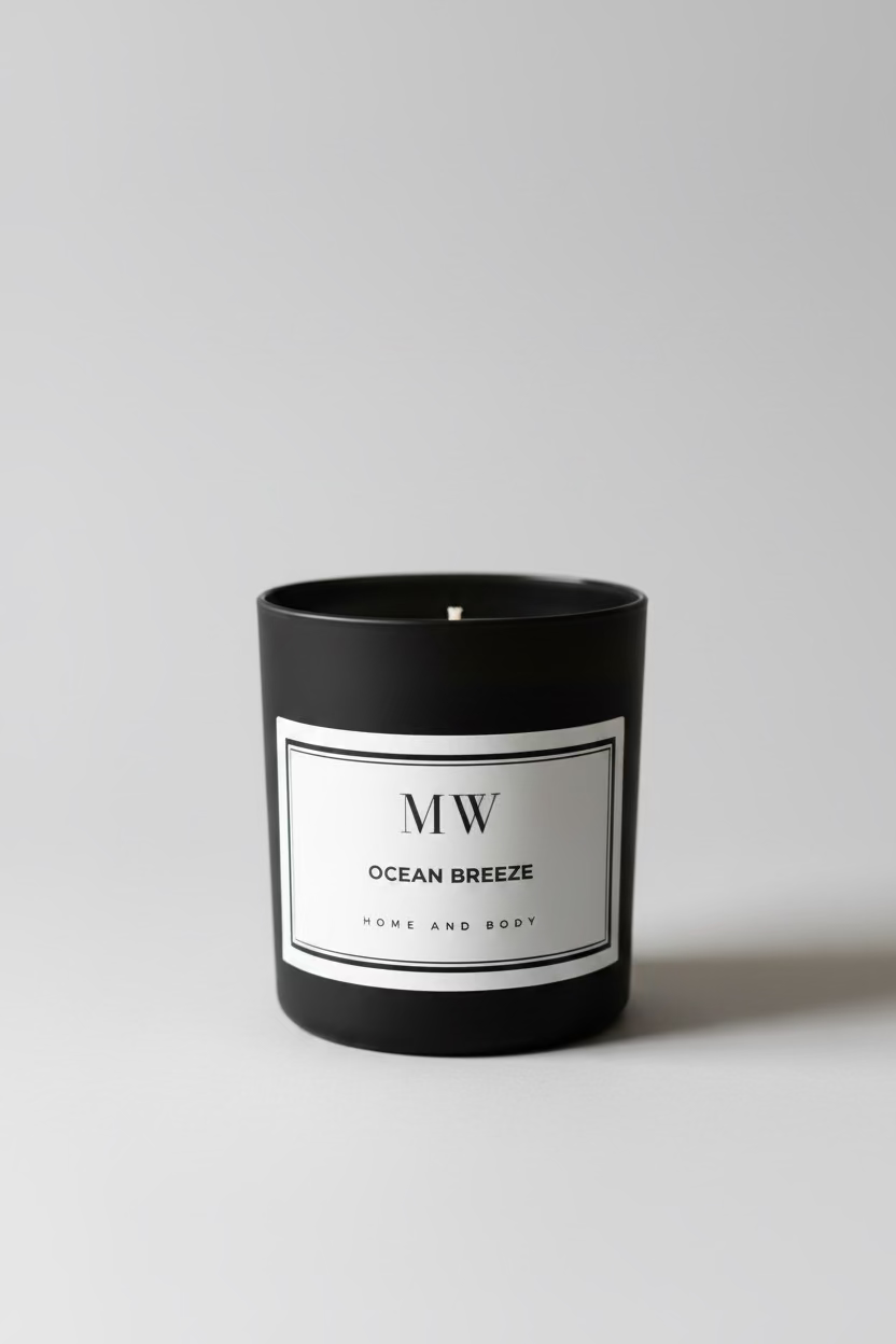 Natural Organic Soy Candle – 8oz