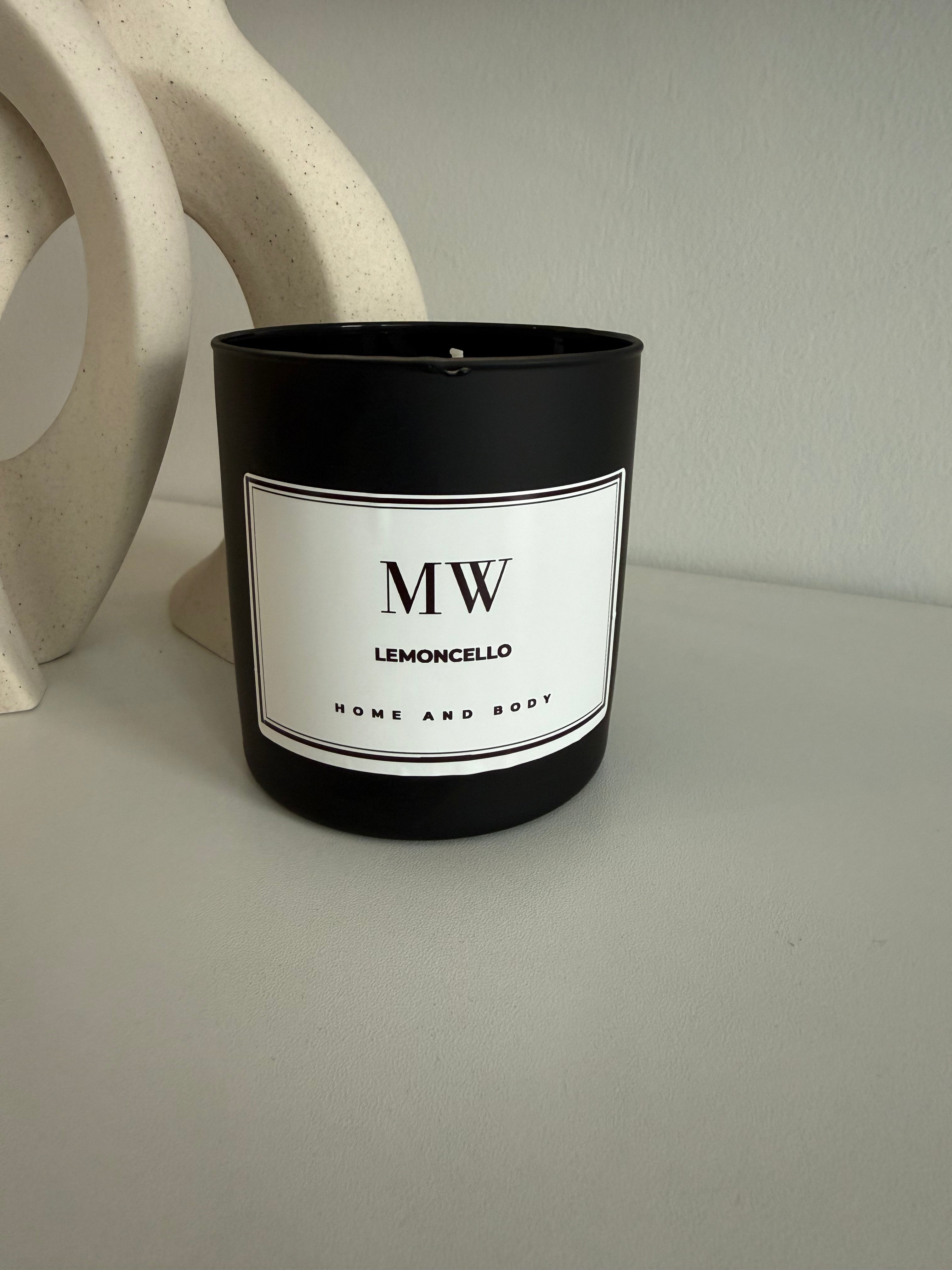 Limoncello Organic Soy Candle – 8oz