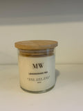 Lemongrass Tea Organic Soy Candle – 8oz (Clear)